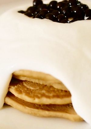 もちふわ♪タピオカパンケーキ-レシピのメイン写真