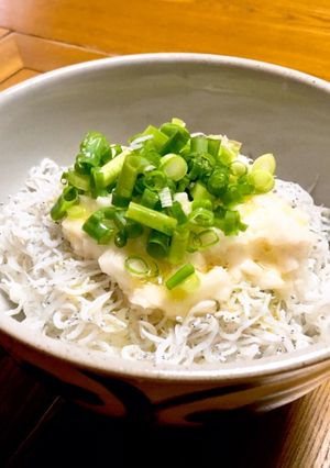 オリーブオイルしらす丼-レシピのメイン写真