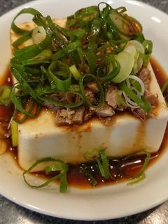 中華タレで食べる冷奴-レシピのメイン写真