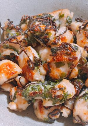 ササミの大葉塩昆布-レシピのメイン写真