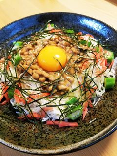 ☆納豆卵!混ぜ混ぜそうめん♪-レシピのメイン写真