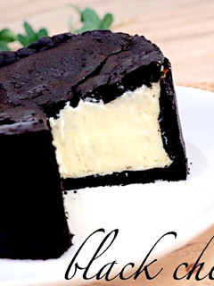 ブラックチーズケーキ-レシピのメイン写真