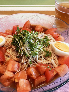 トマトそうめん-レシピのメイン写真