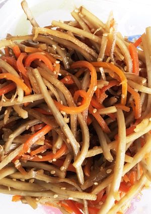 カット野菜で10分!きんぴらごぼう-レシピのメイン写真
