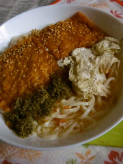 とろろ昆布ときつねの冷やしうどん-レシピのメイン写真