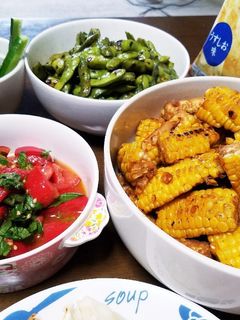切り方がポイント!簡単焼きとうもろこし-レシピのメイン写真