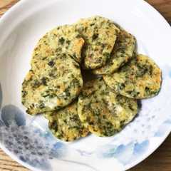 รูปของ 離乳食☆ワカメにんじん豆腐のおやき