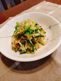 きゅうりとキャベツのゆかり和え-レシピのメイン写真
