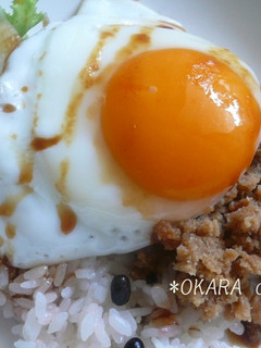 *おからdeかんたんロコモコ丼*-レシピのメイン写真