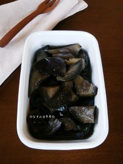 茄子の甘辛煮-レシピのメイン写真