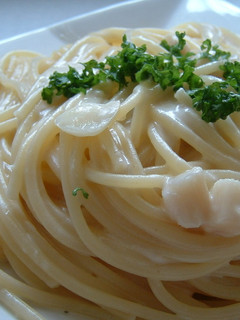 ホタテクリームパスタ-レシピのメイン写真