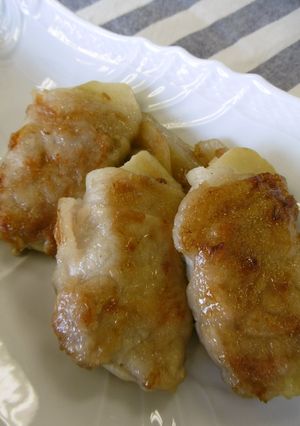 りんごの豚肉巻き-レシピのメイン写真