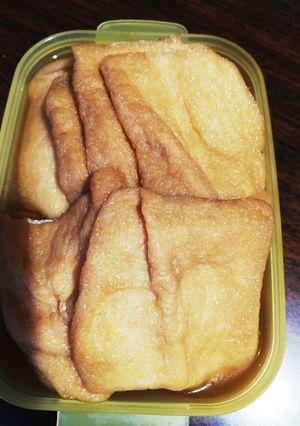 時短に簡単手作り稲荷の皮-レシピのメイン写真