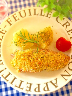鮮魚の香草パン粉焼き-レシピのメイン写真