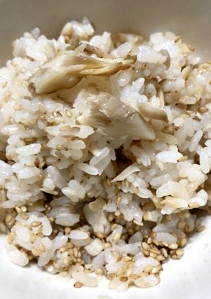 ほっけの残りで☆ほっけの混ぜ込みご飯-レシピのメイン写真
