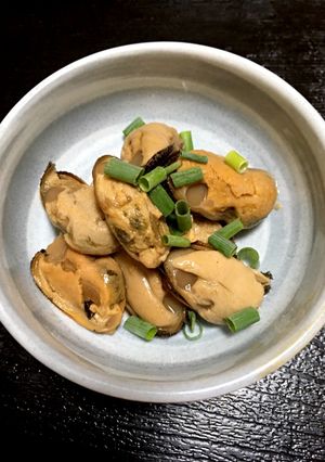 ムール貝牡蠣醤油漬け-レシピのメイン写真