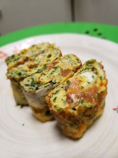 梅としその卵焼き-レシピのメイン写真