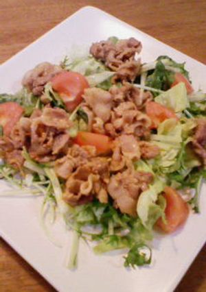 たっぷり野菜に　　みそ豚のっけてみそ☆-レシピのメイン写真