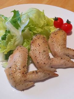カリカリ 手羽先の香草焼き-レシピのメイン写真