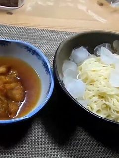 鳥だしのそうめん(唐揚げ)-レシピのメイン写真