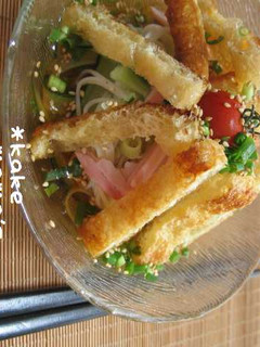 きゅうり♡♥さっぱりぶっかけそうめん-レシピのメイン写真