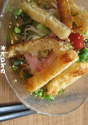 きゅうり♡♥さっぱりぶっかけそうめん-レシピのメイン写真