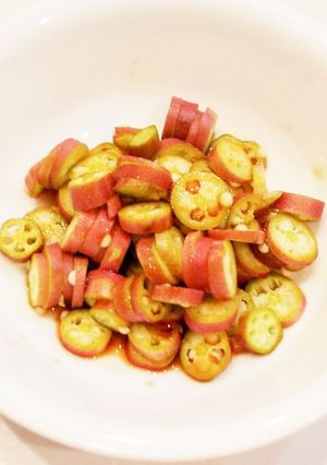 オクラを生で-レシピのメイン写真