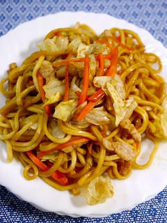 レンジで簡単!焼かない☆焼きそば-レシピのメイン写真