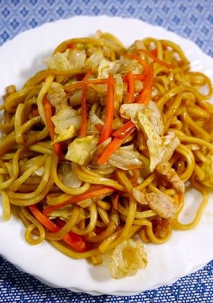 レンジで簡単！焼かない☆焼きそば-レシピのメイン写真