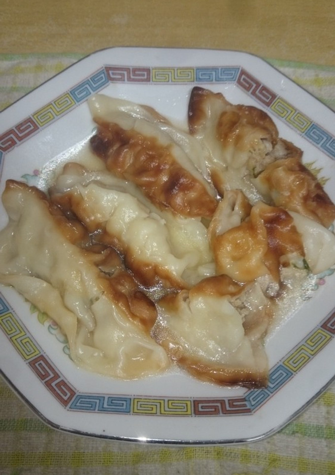 ぎょうざの焼き茹で-レシピのメイン写真