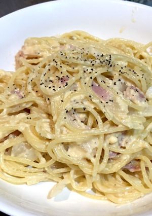 カルボナーラ-レシピのメイン写真