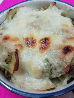 ゴーヤとじゃが芋のチーズ焼き-レシピのメイン写真
