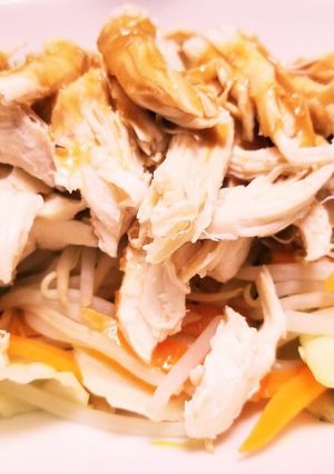 蒸し鶏のタレ-レシピのメイン写真