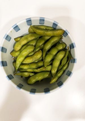 ヘルシオホットクックで枝豆調理-レシピのメイン写真