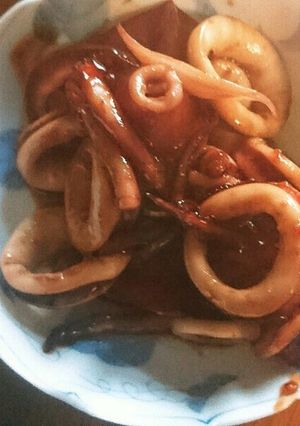 すぐできるイカの醤油焼き-レシピのメイン写真