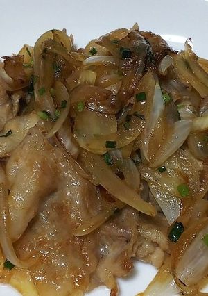 豚バラのめんつゆにんにく炒め-レシピのメイン写真