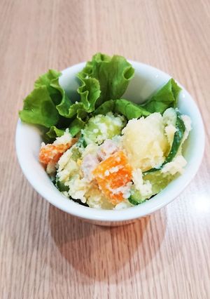 魚肉ソーセージのポテトサラダ-レシピのメイン写真
