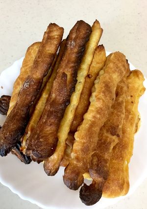 バターなし！ベイクドチュロス(揚げない)-レシピのメイン写真