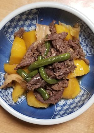 グルラボでレンジで作る牛肉じゃが-レシピのメイン写真