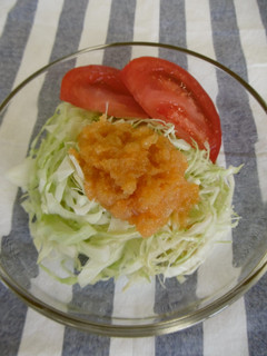 りんごとにんじんドレッシングのサラダ-レシピのメイン写真