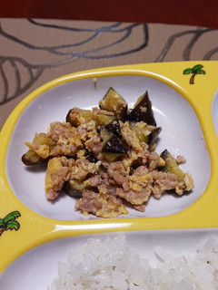 簡単!なすと挽き肉の味噌炒め!-レシピのメイン写真