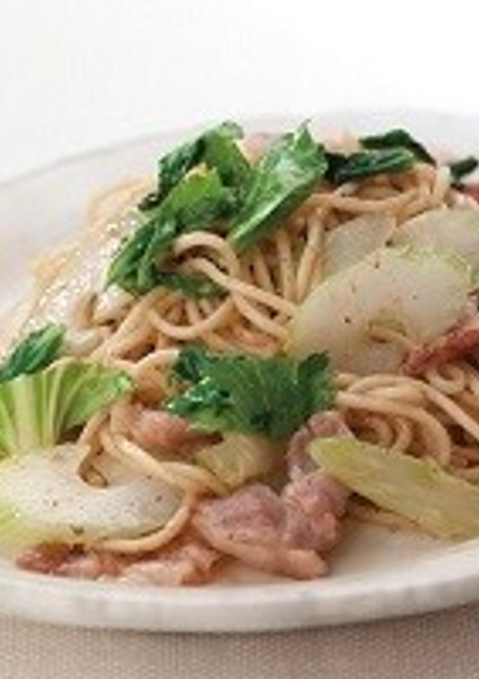 セロリのだし焼きそば-レシピのメイン写真