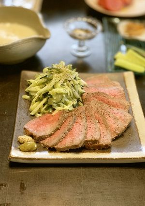 香りソルトで作るローストビーフ！-レシピのメイン写真