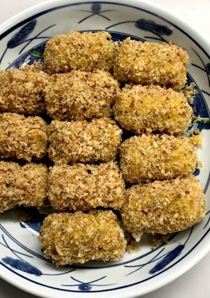 レンジで！カボチャコロッケ-レシピのメイン写真