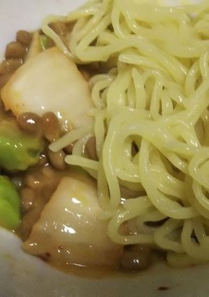 アボカド納豆キムチdeネバネバ冷やし中華-レシピのメイン写真