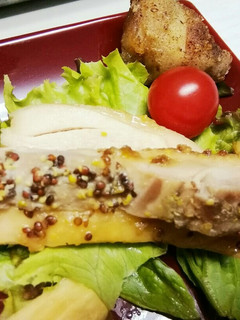 我が家のご馳走ハニーマスタードチキン♪-レシピのメイン写真