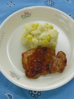 簡単給食 鶏肉のマーマレード焼き-レシピのメイン写真