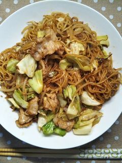 もうレンチンしないッ!ソース焼きそば-レシピのメイン写真
