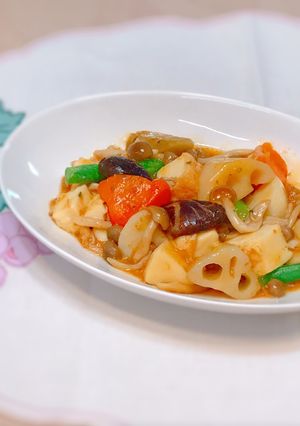 和風野菜マーボー-レシピのメイン写真
