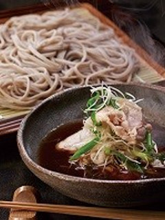 豚しゃぶ葱蕎麦-レシピのメイン写真